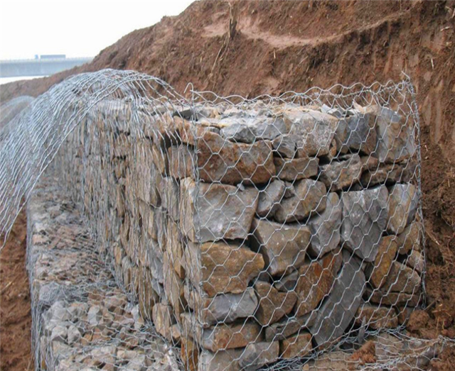 河道边坡防护网格宾石笼网