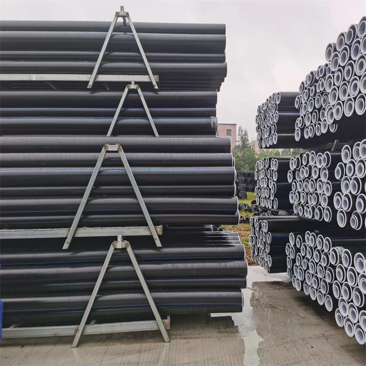 HDPE钢丝骨架管 PE电熔管 上海HDPE钢骨架塑料复合管供应商