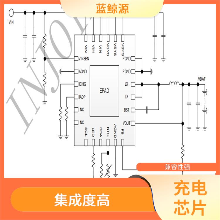 开关型降压充电芯片 能确保设备的安全运行 低功耗设计