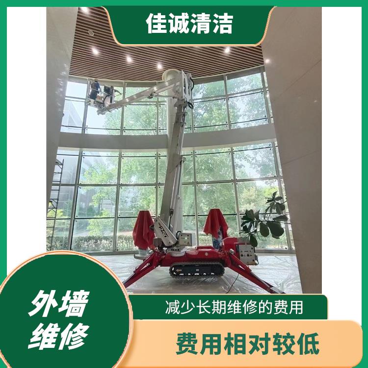 丰台区建筑物外墙打胶 费用相对较低 拥有多种高空作业设备