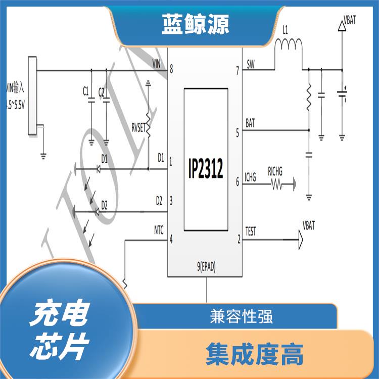 開關(guān)充電芯片 通常采用低功耗設(shè)計 提高充電效率