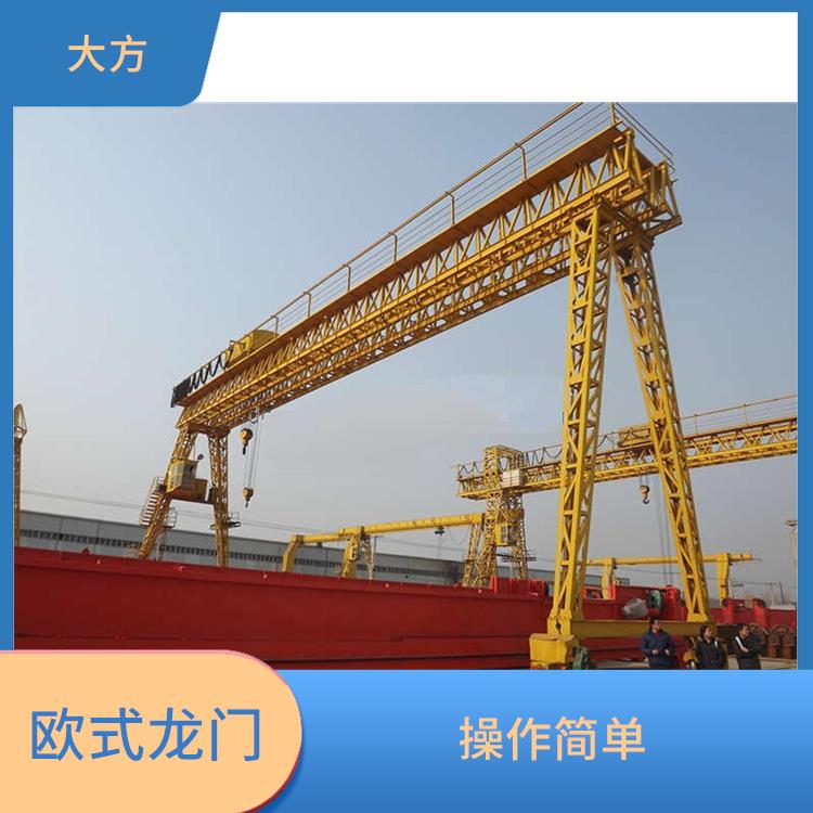 豫工歐式龍門起重機 操作靈活 結構簡單