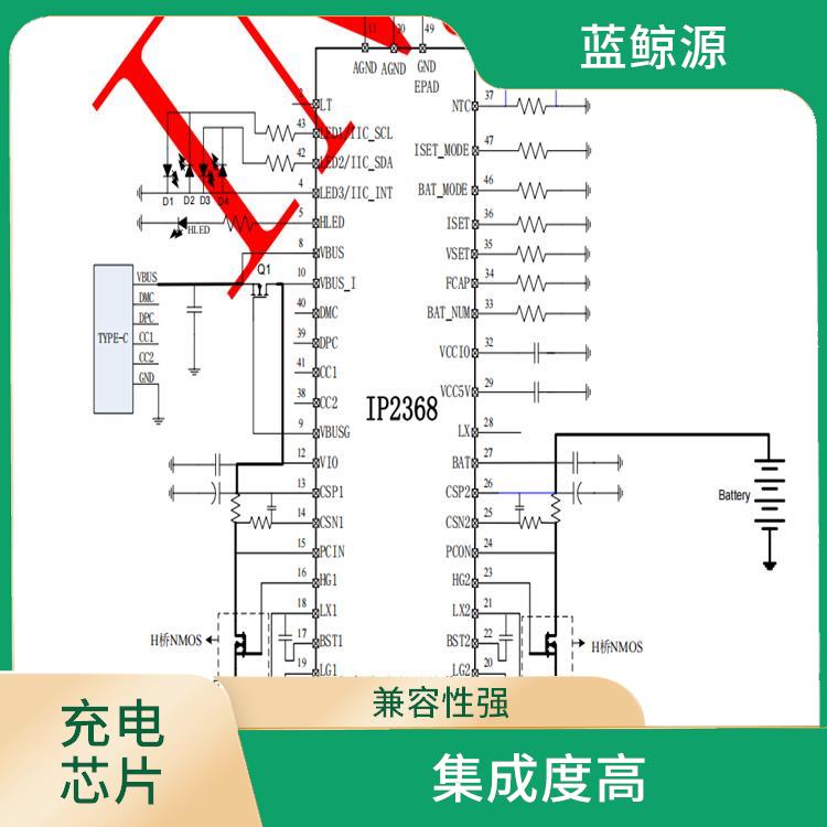 支持多種充電模式 100W升降壓充電芯片 提高充電效率