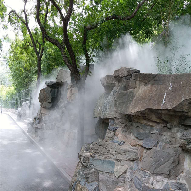 十堰公园景观造雾安装图片