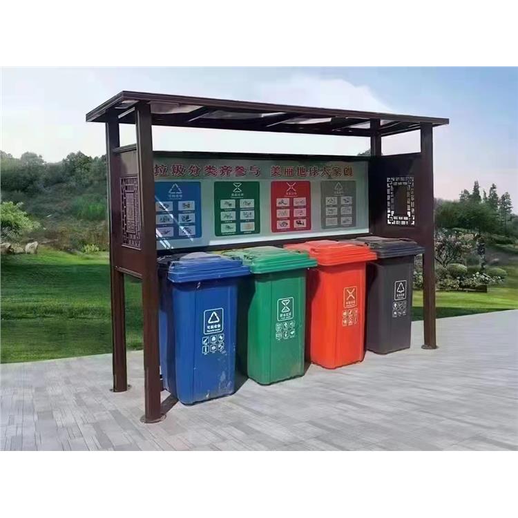 垃圾分类厢房四分类垃圾亭投放站 智能垃圾分类亭成为城市新亮点 北京垃圾分类亭厂家货源