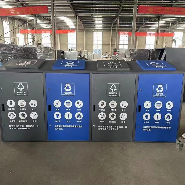 北京垃圾分类厢房一站式服务 鑫绿源垃圾分类房垃圾回收驿站 可增加智能广告