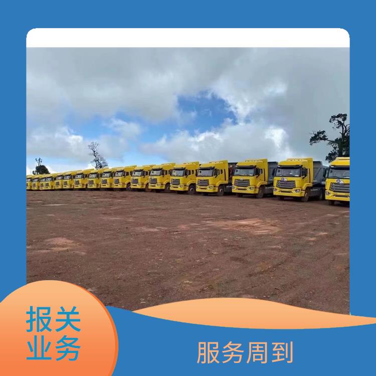 磨憨口岸大件货物运输报关 业务范围广