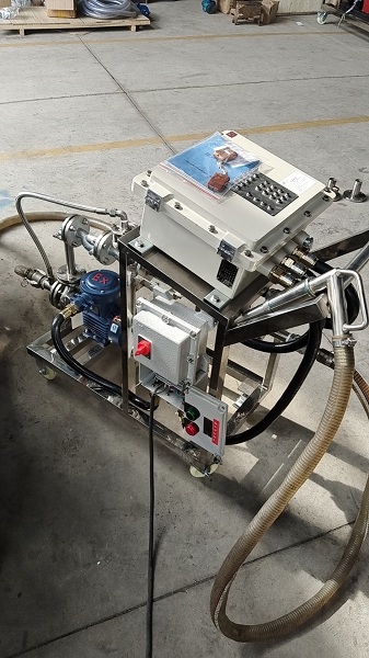 移动式防爆液体灌装设备YLJ-II化工助剂 车用尿素灌装机