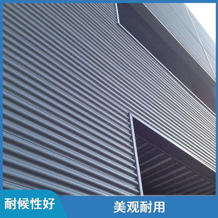 钢结构厂房波浪外墙板 减少建筑物内外温度的传导 耐候性好