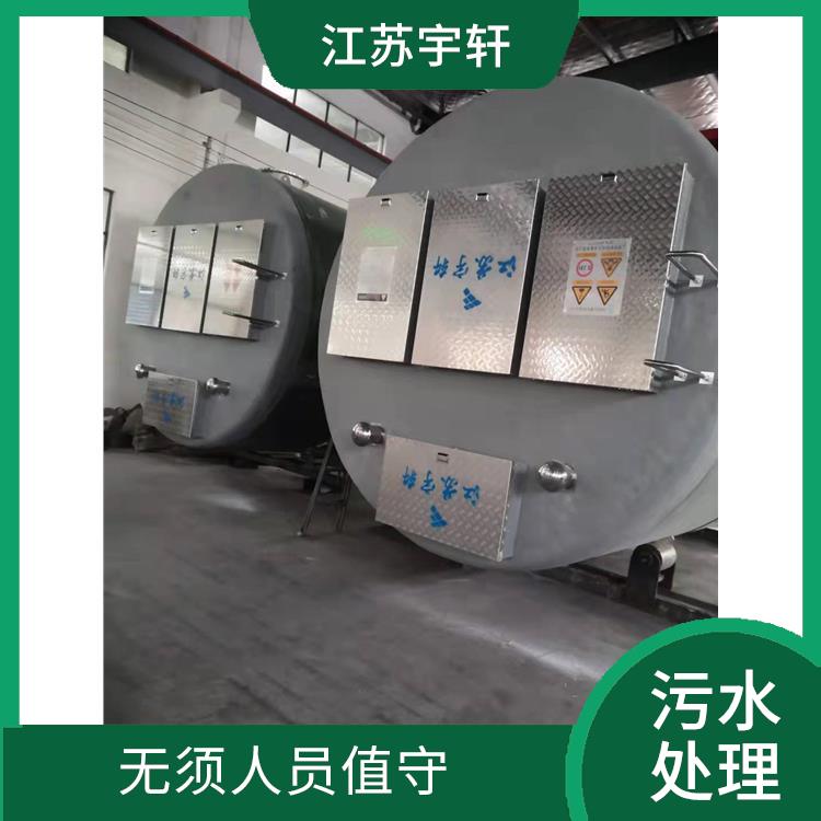 一体化提升泵站 建设周期短 设备及仪表集中在筒体中