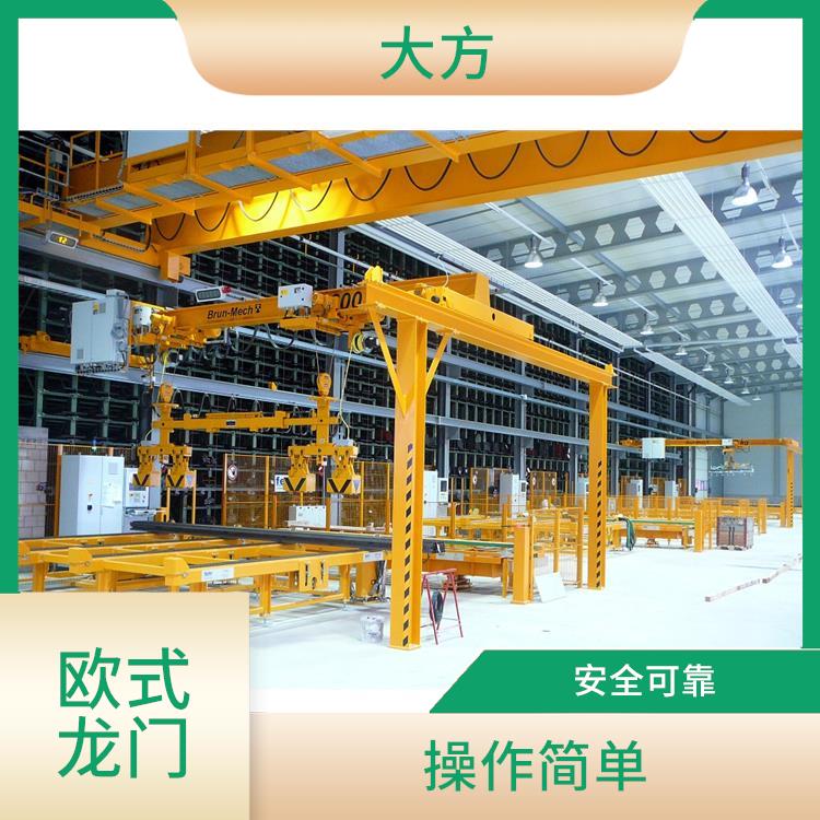 豫工歐式龍門起重機 維護方便 承載能力強