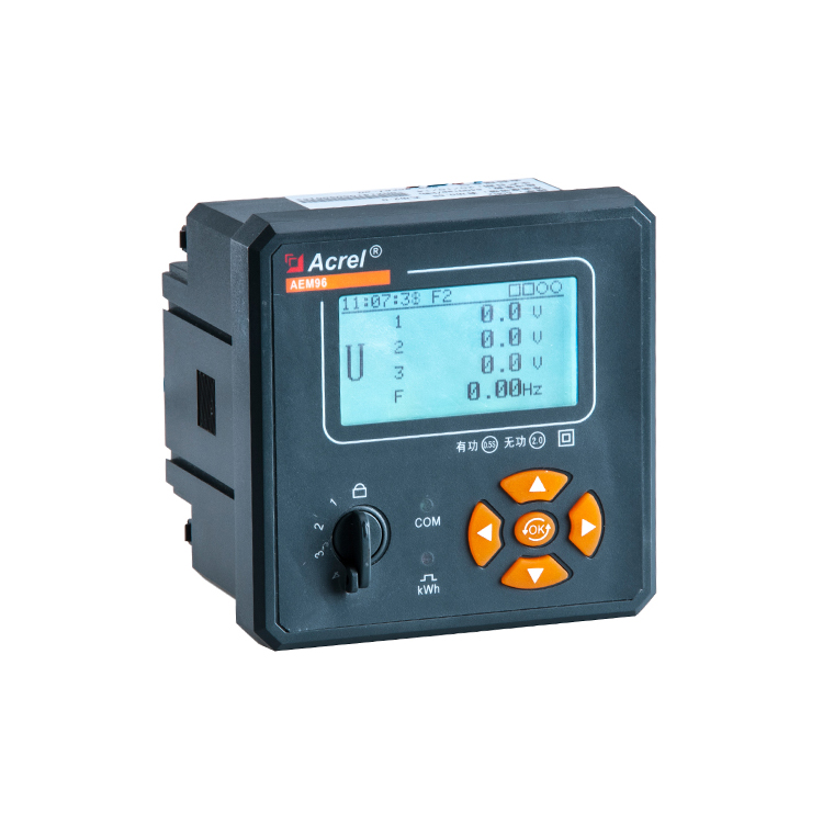 安科瑞谐波电表AEM96智能电表嵌入式安装 谐波检测针对电力系统 工矿企业 等电能统计
