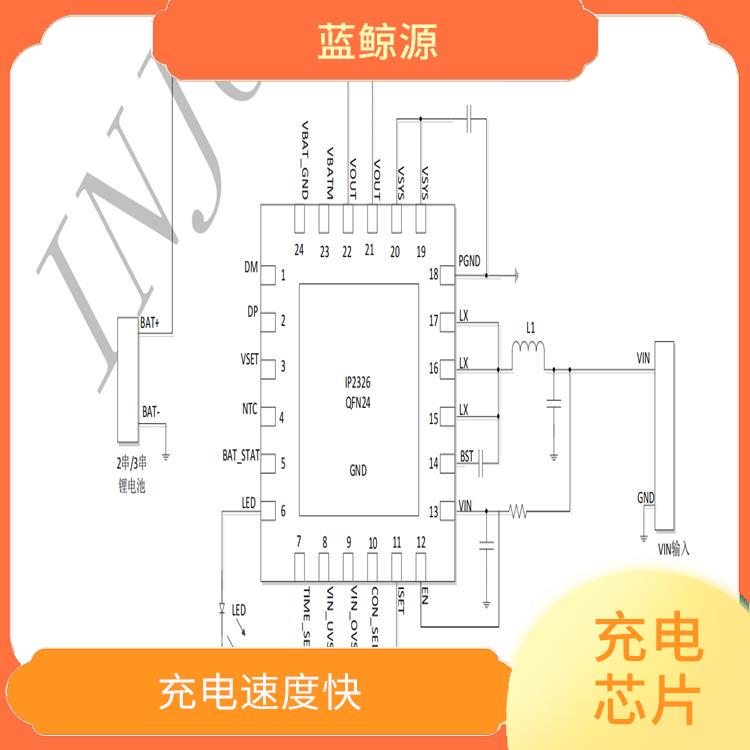 具有通信接口 升壓充電管理芯片