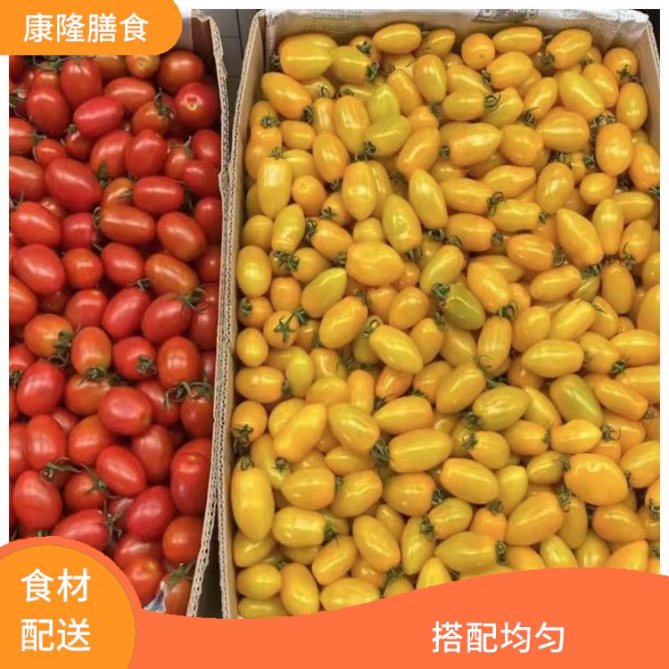 东莞沙田食材配送平台电话 搭配均匀