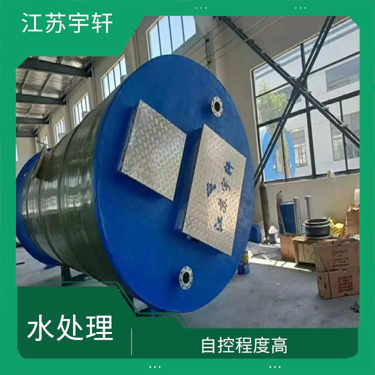市政给水排水预制泵站 内置移动通信模块 带有一体化的排放连接
