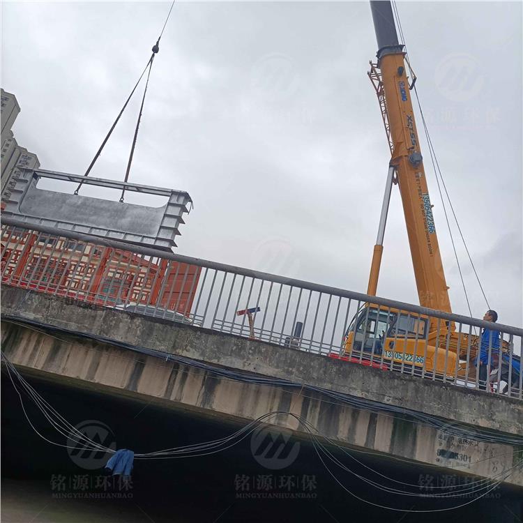天津电动下开式堰门防倒灌装置 铭源环保设备厂家