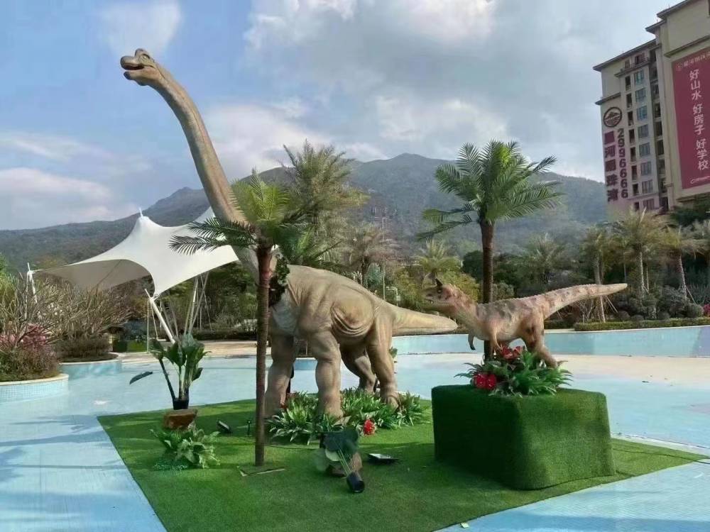 景区趣味互动大型仿真恐龙模型定制出售 恐龙展租赁