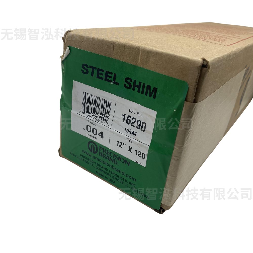 美国进口PRECISION BRAND Shim Stock 钢垫片0.0040英寸16290
