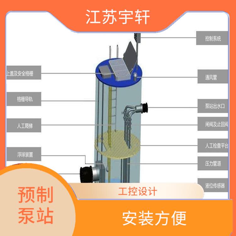 長(zhǎng)沙第四代智能一體化預(yù)制泵站安裝 工控設(shè)計(jì) 保護(hù)水體環(huán)境