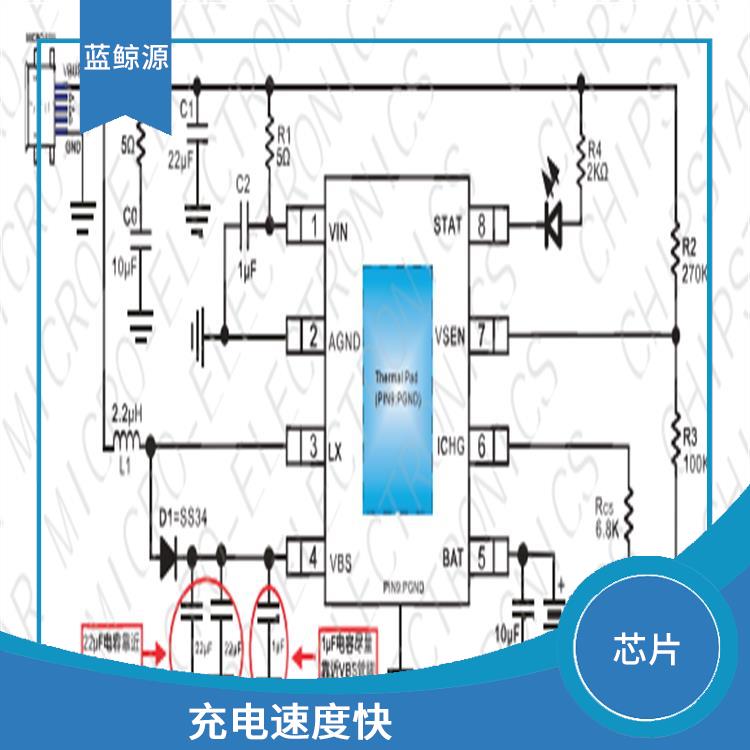 CS5080E資料 支持多種充電模式 延長電池壽命