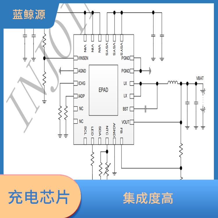 能量轉(zhuǎn)換效率高 低功耗設(shè)計(jì) 開(kāi)關(guān)型降壓充電芯片