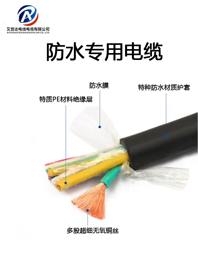 上海艾普达电缆JHS防水电缆