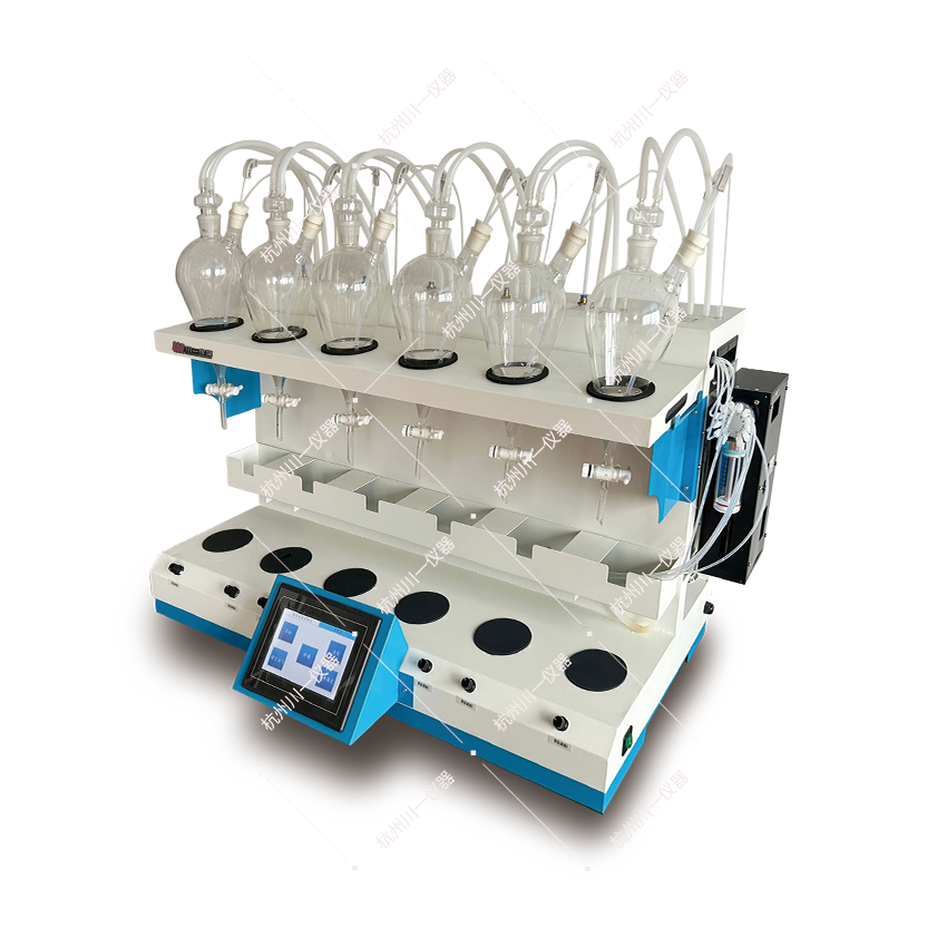 智能垂直水油萃取振荡器全自动液液萃取仪 CYCQ-6