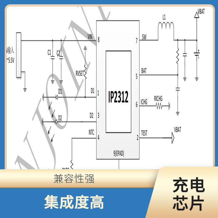 使用壽命較長(zhǎng) 能夠?qū)崿F(xiàn)對(duì)電流電壓的準(zhǔn)確 同步降壓充電芯片