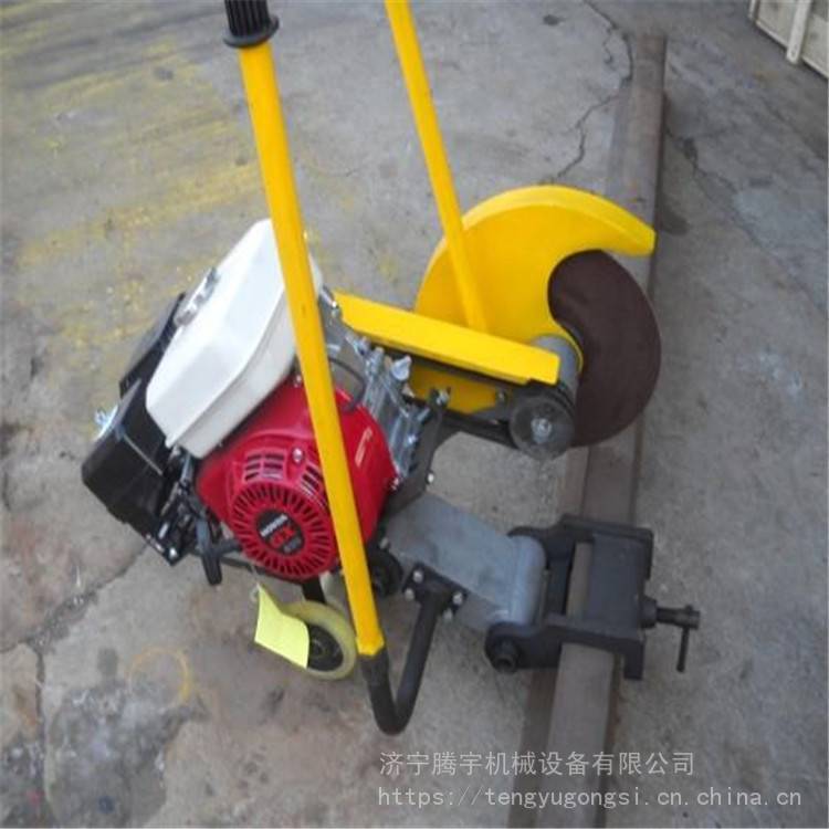 供应济宁腾宇TY-60气动锯轨机 矿用切轨机厂家钢轨锯轨机电动价