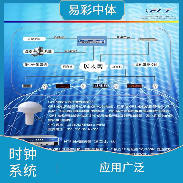 成都标准同步时钟系统 维护方便 高度可靠性