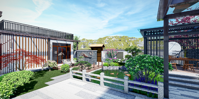 四川造园团队设计方案 花园设计 四川卓然居园林景观工程供应