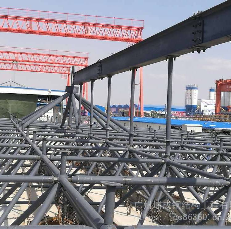 佛山南海区顺德区球网架一平方,广州埔成钢构公司真的可靠