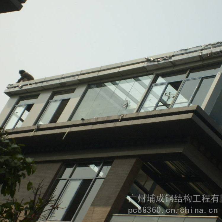 广州市埔成幕墙网架工程公司设计承建各类外墙幕墙网架结构