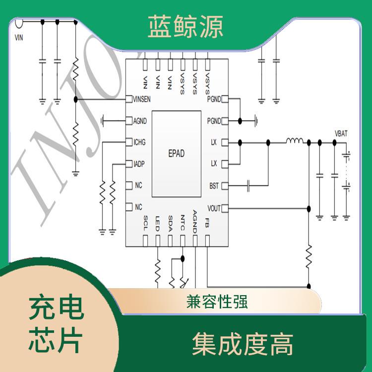 升压快充二合一充电芯片 能量转换效率高 兼容性强