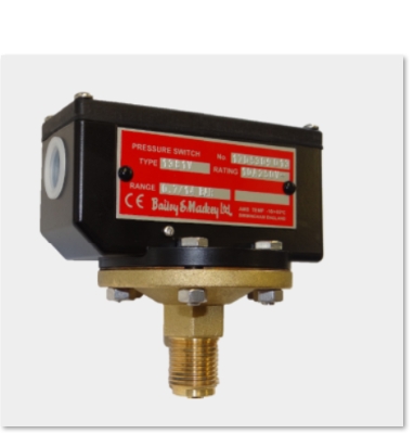 英国Bailey Mackey隔膜压力表1591