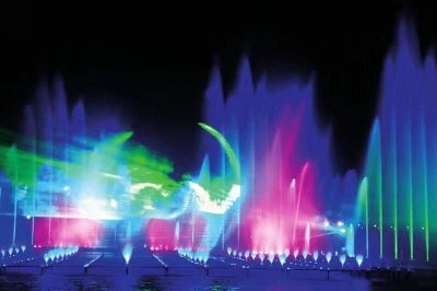 凌源波光喷泉厂家 喷泉设计制作 四川宜宾水幕喷泉设计制作