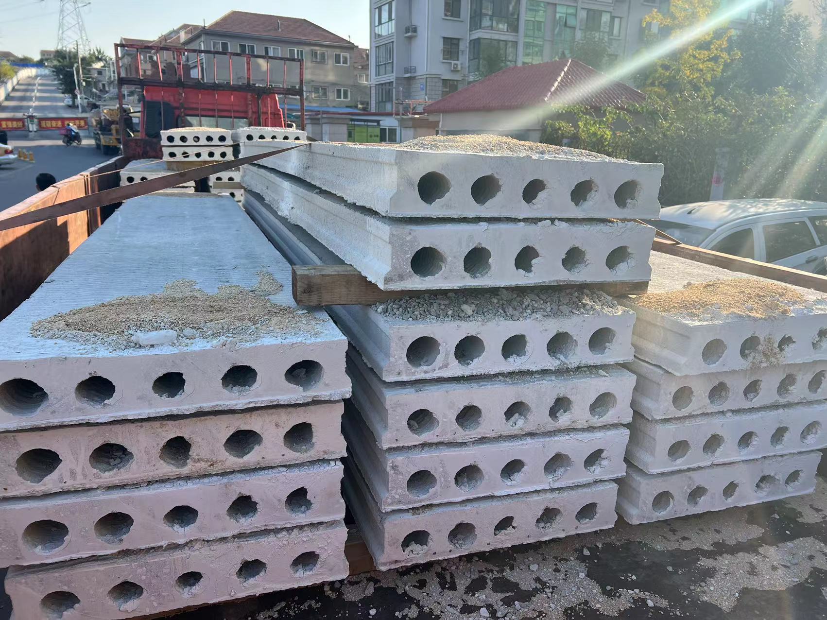青岛水泥制品厂楼板预制板水泥板供应