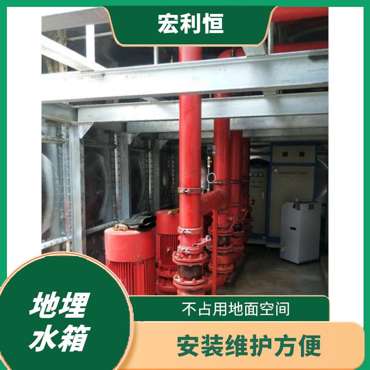 江西地埋式水箱消防泵站 安装维护方便 不占用地面空间