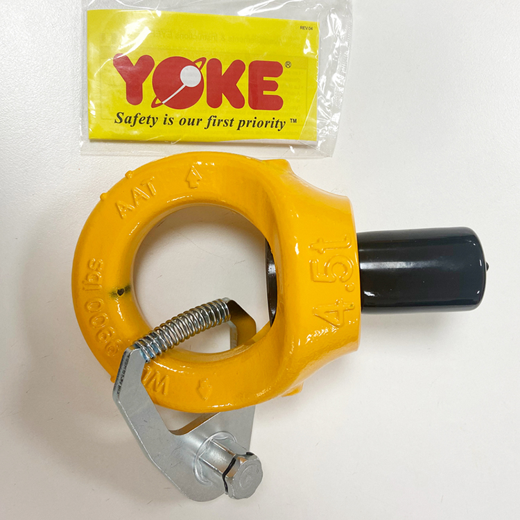 YOKE数位化带止动片眼型吊环 适用范围广 360度旋转