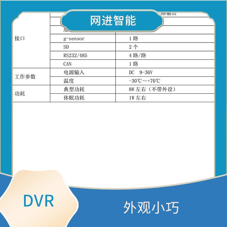 高清车载录像机 性价比高 外壳防护等级高
