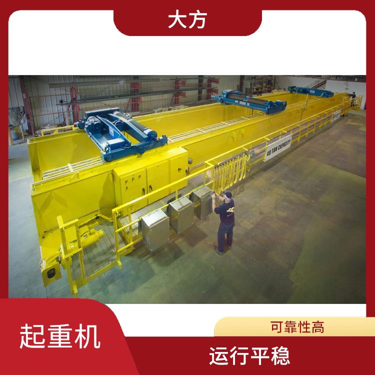 河南大方歐式雙梁行車 操作簡單 維護(hù)方便