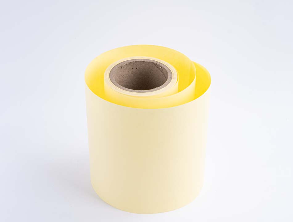 厂家现货供应100克黄色硅油纸可分条切片切张规格多样膏药离型纸