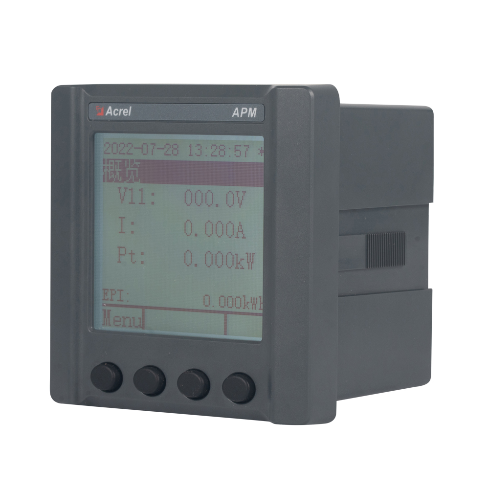 嵌入式多功能电表APM520/带4路NTC测温