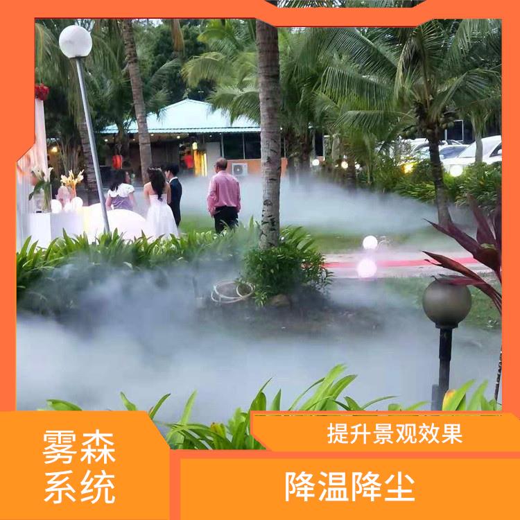 高压喷雾设备 覆盖面积大 增加人与水互动乐趣