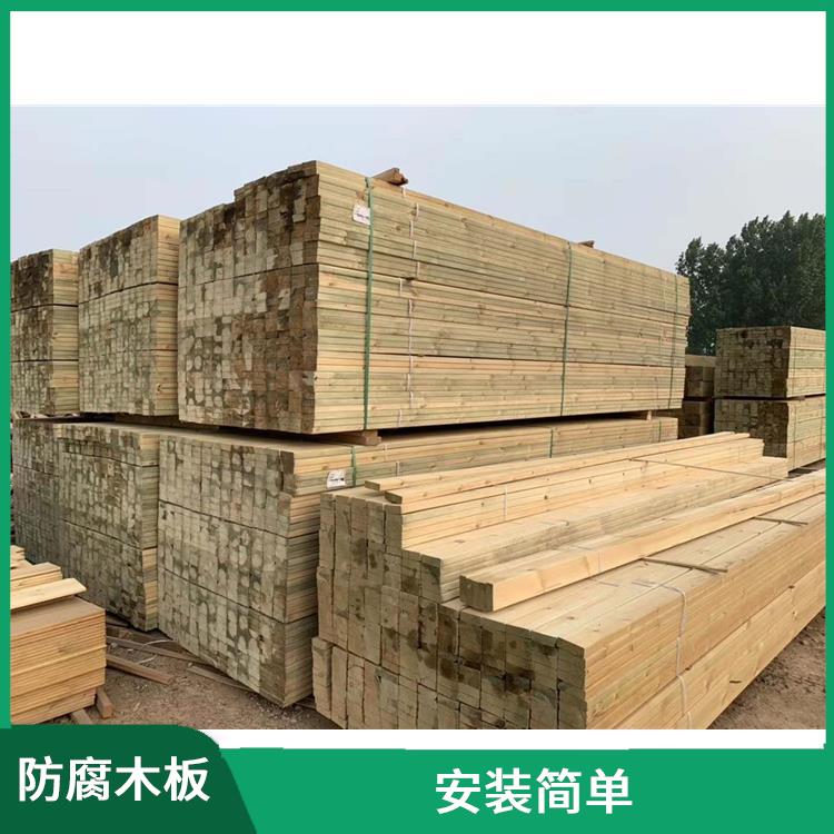 漯河防腐木地板厂 适用范围广 木别墅设计生产安装