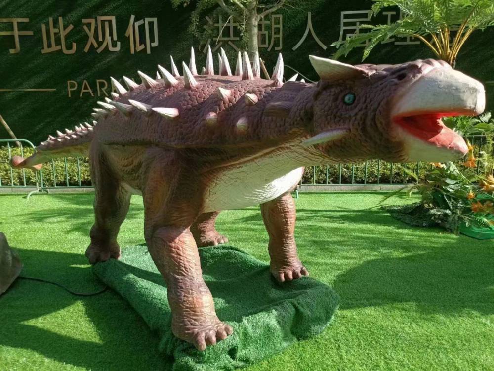 景区大型游乐仿真恐龙租赁 园林景观动物动态恐龙模型出售