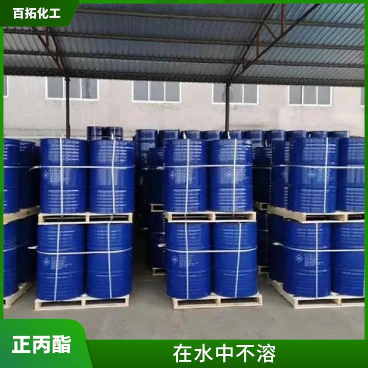张家港国标工业正丙酯 化学式为C7H14O2 是一种无色透明的液体