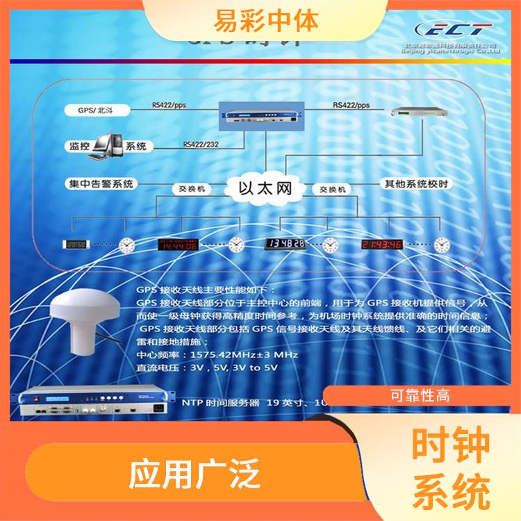 中卫标准同步时钟系统厂家 应用广泛 使用安全可靠