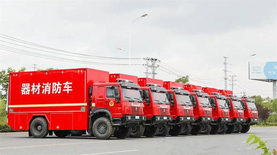 国六重汽豪沃消防救援器材装备运输车 MC07.31-60发动机
