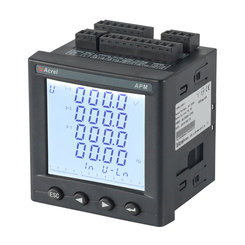APM810 网络电力仪表 安科瑞 高压进线柜计量仪表 谐波测量SD卡